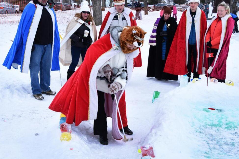 2025 Edward Jones Arctic Golf BuildanObstacle Contest — Saranac Lake